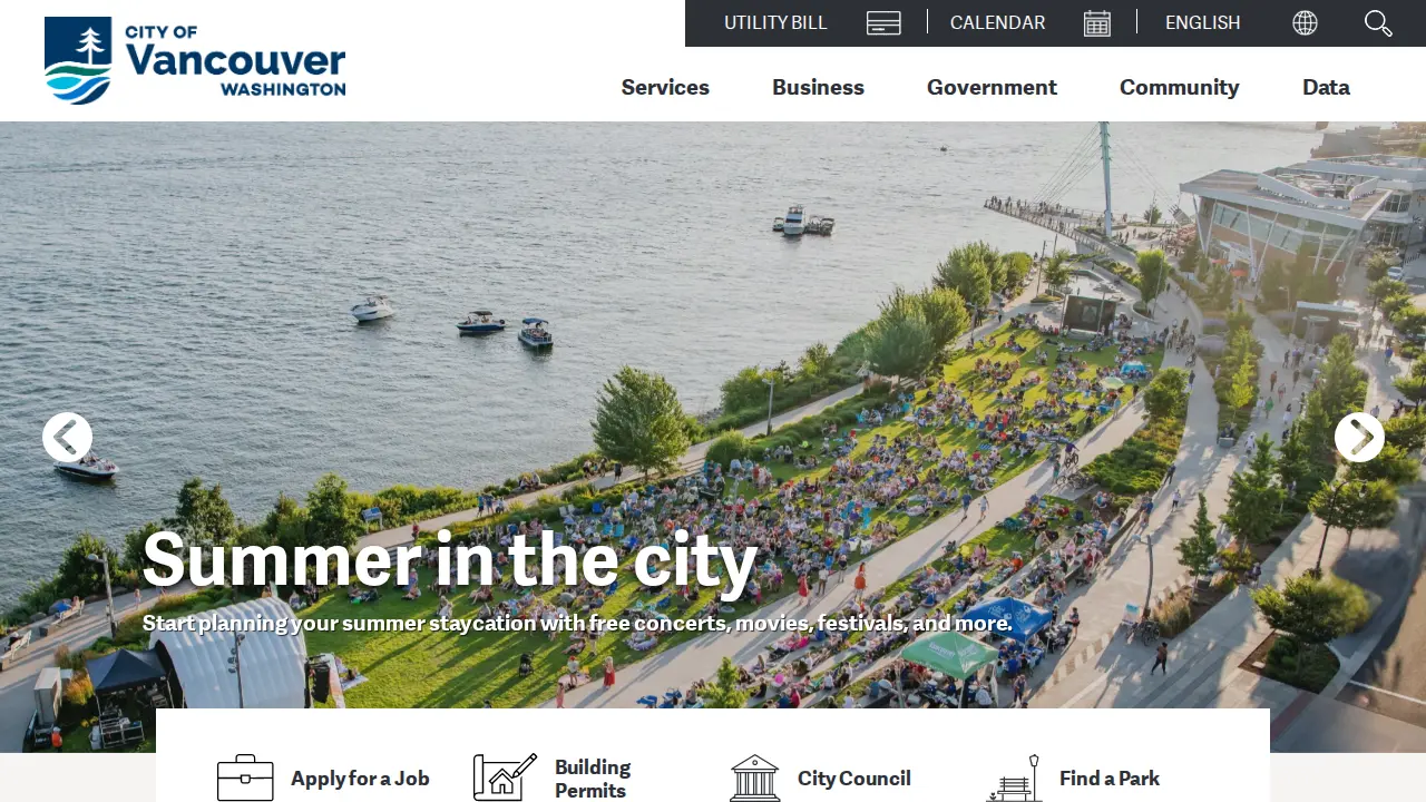 Vancouver Business Taxes page