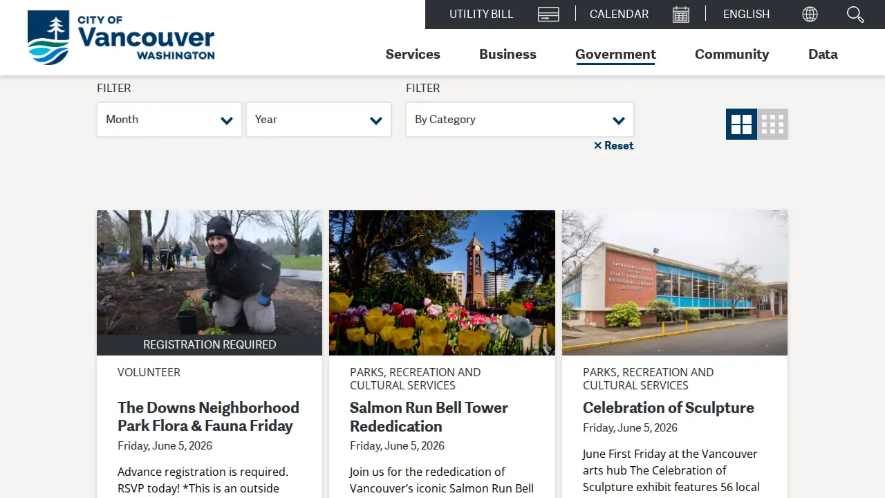Vancouver Business Taxes page