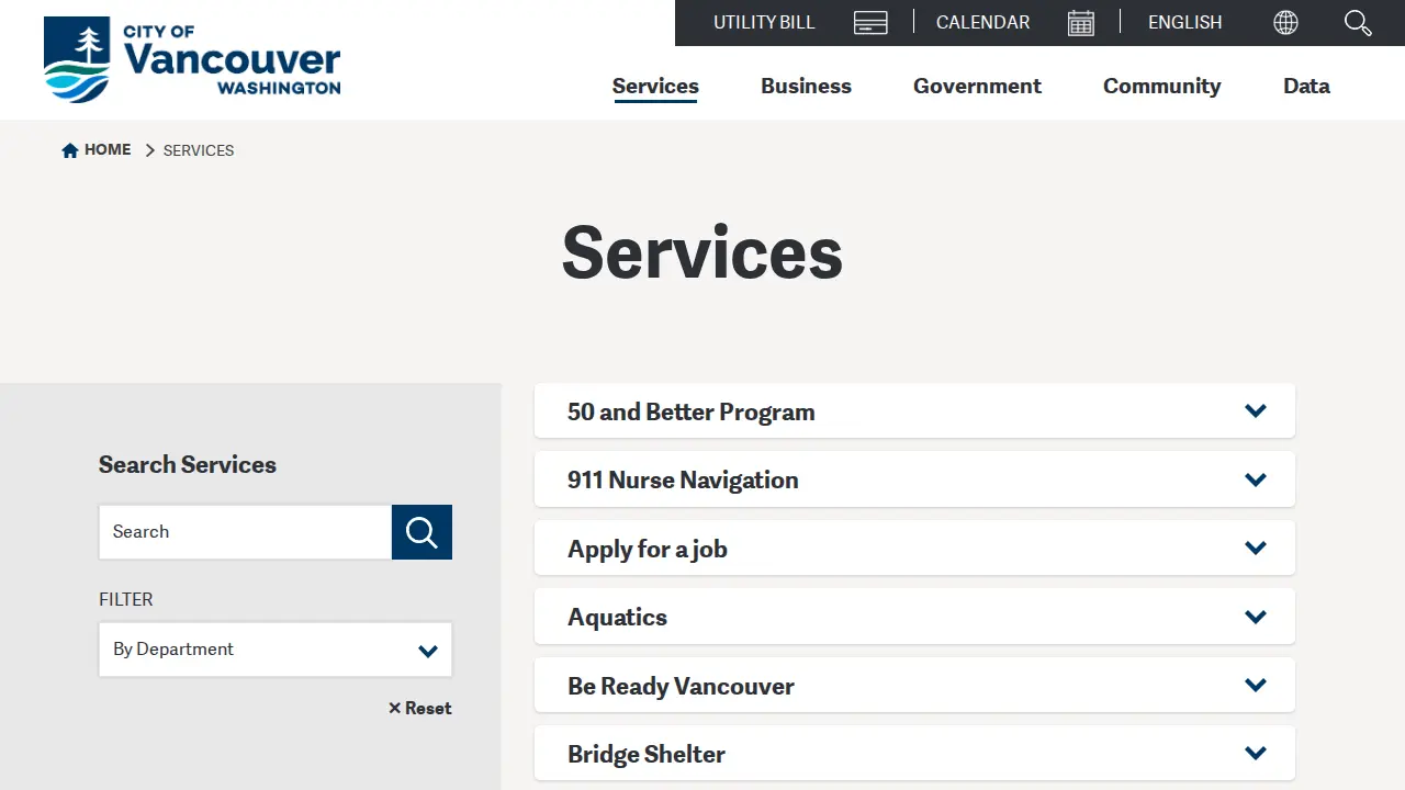 Vancouver Business Taxes page
