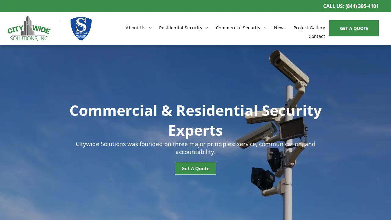 Citywide Solutions, Inc. website