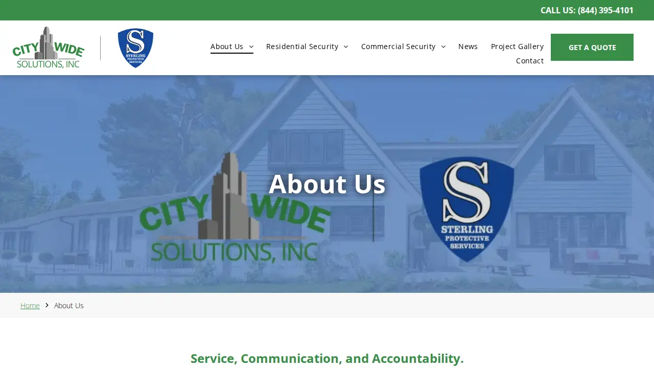 Citywide Solutions, Inc. page