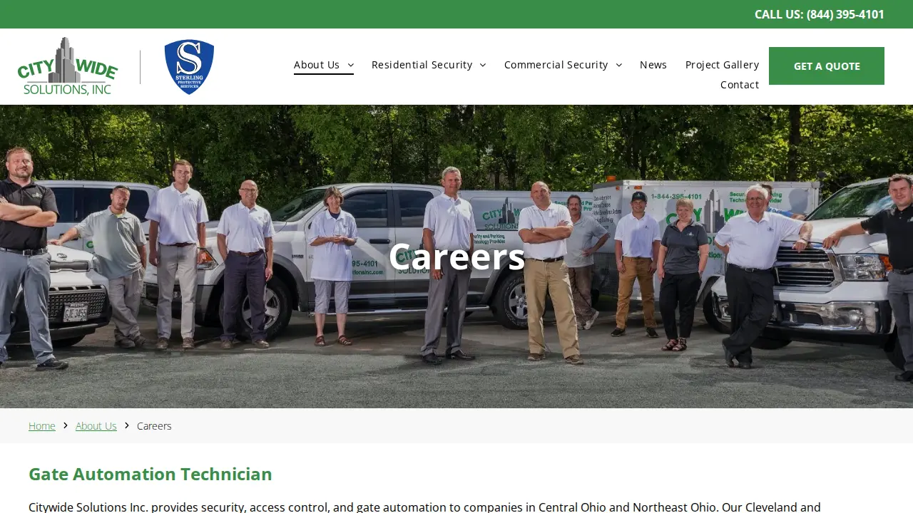 Citywide Solutions, Inc. page
