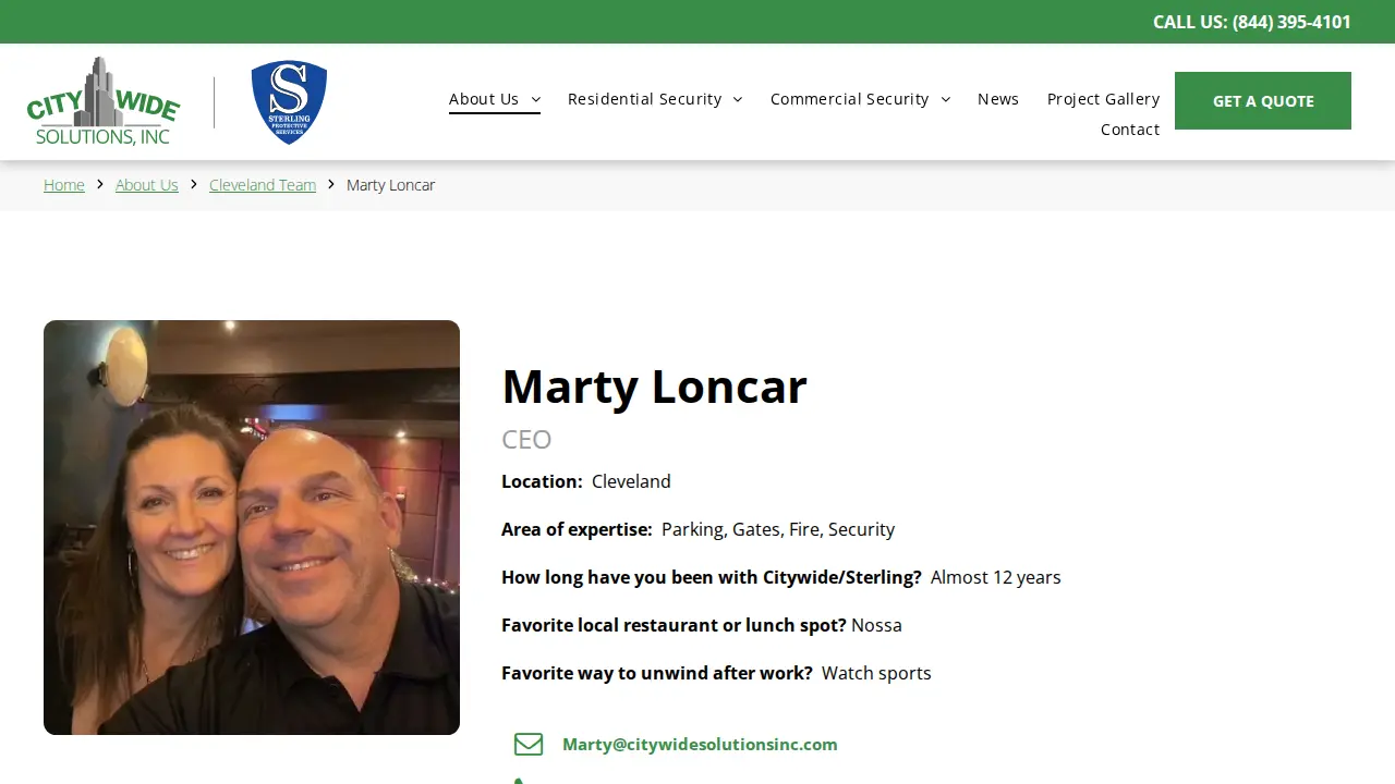 Citywide Solutions, Inc. page