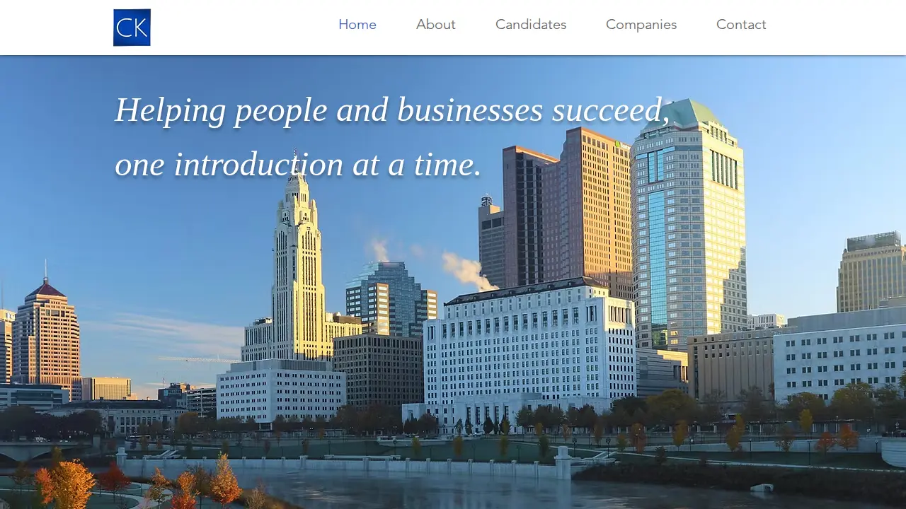 CK Accounting Search, LLC website