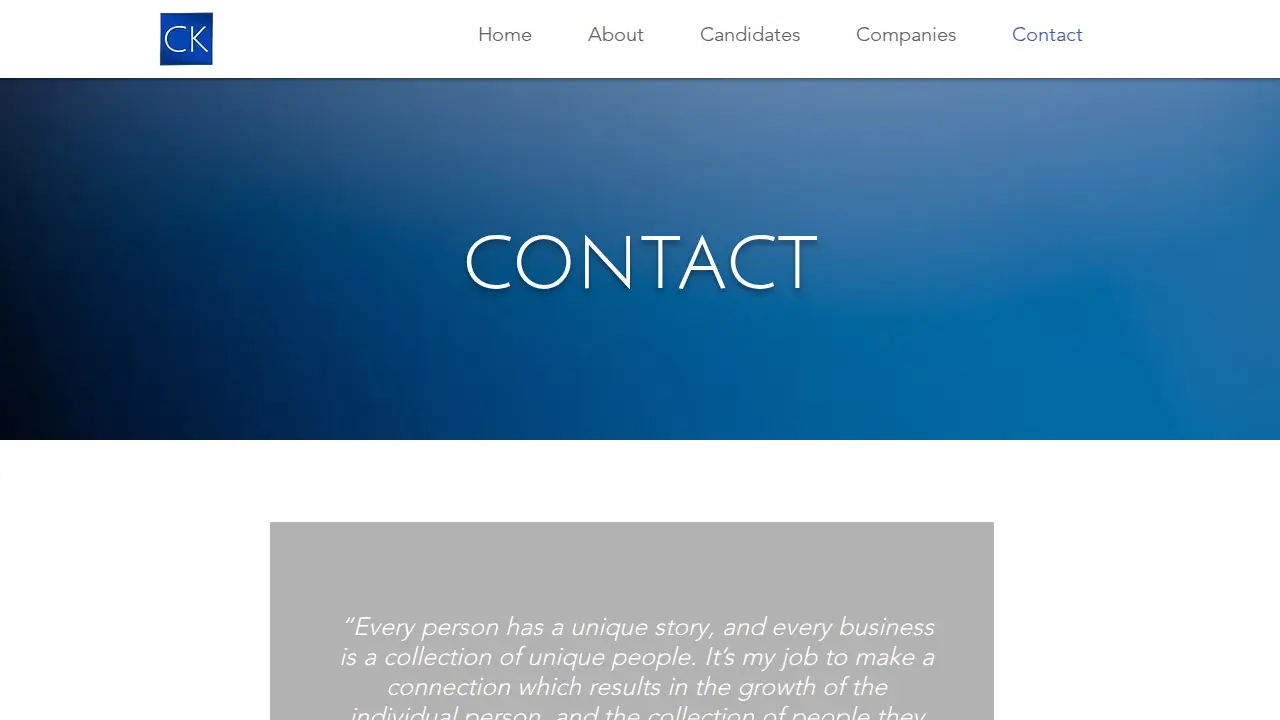 CK Accounting Search, LLC page