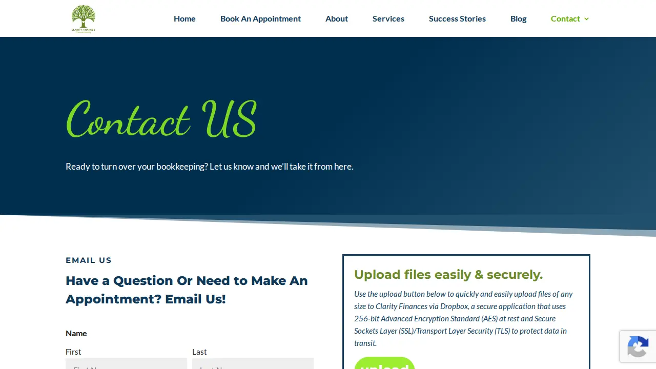 Clarity Finances LLC page