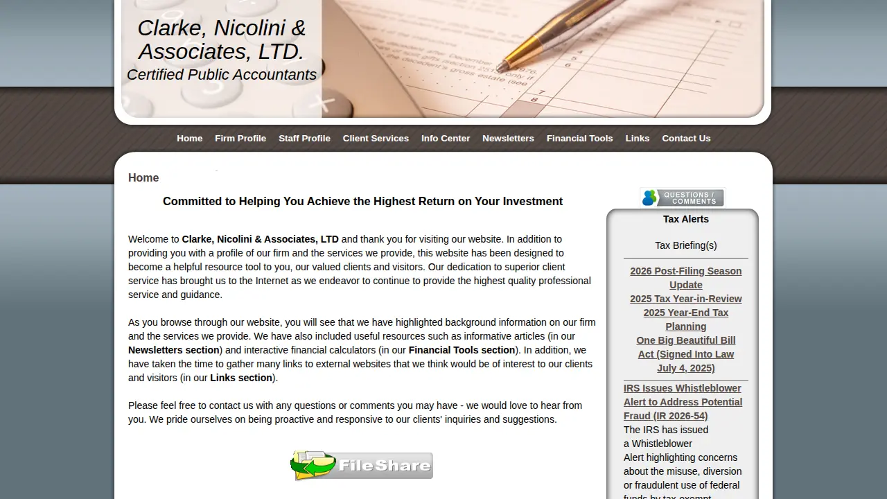 Clarke Nicolini & Associates