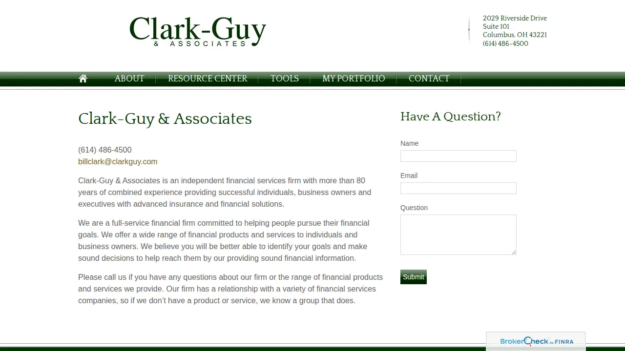 Clark-Guy & Associates, LTD page