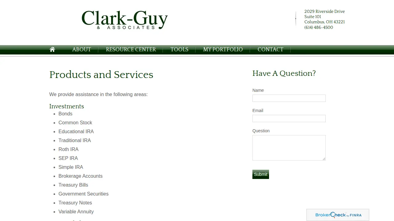 Clark-Guy & Associates, LTD page