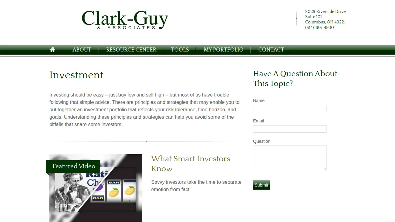 Clark-Guy & Associates, LTD page