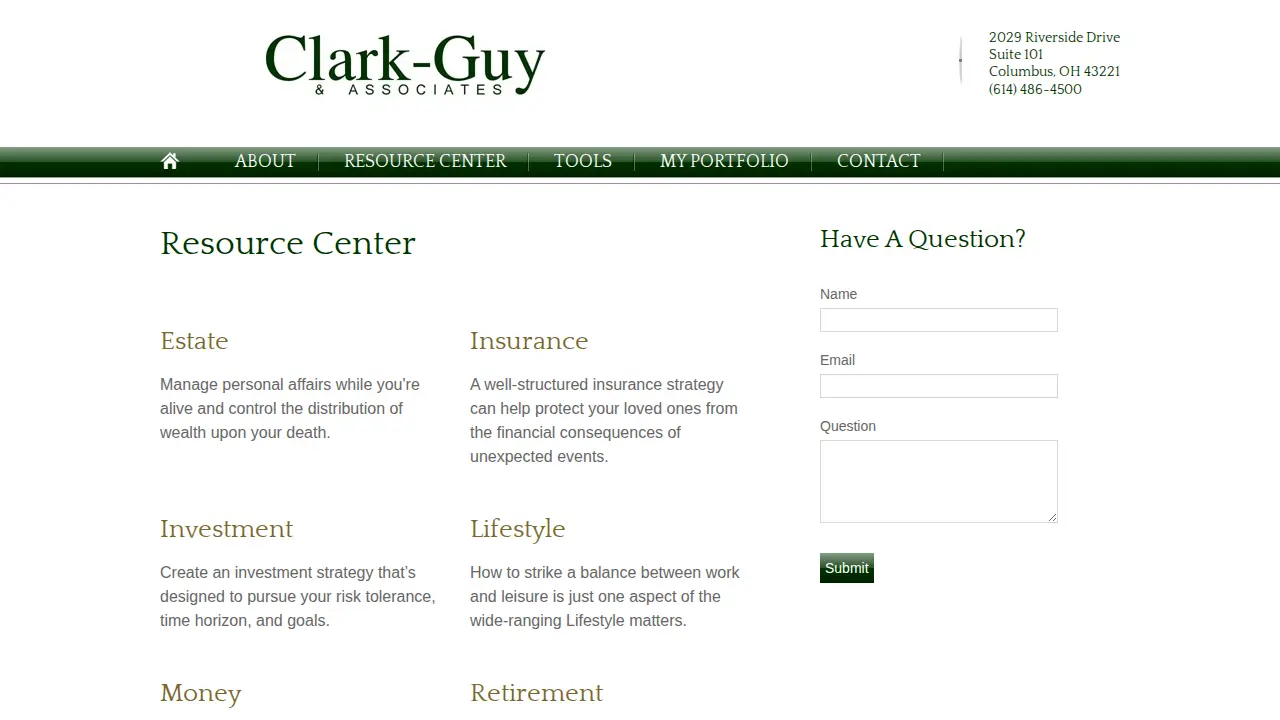 Clark-Guy & Associates, LTD page