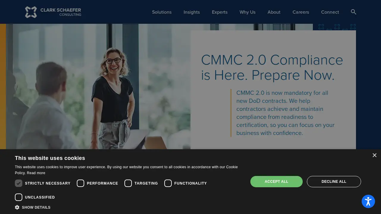 Clark Schaefer Consulting website