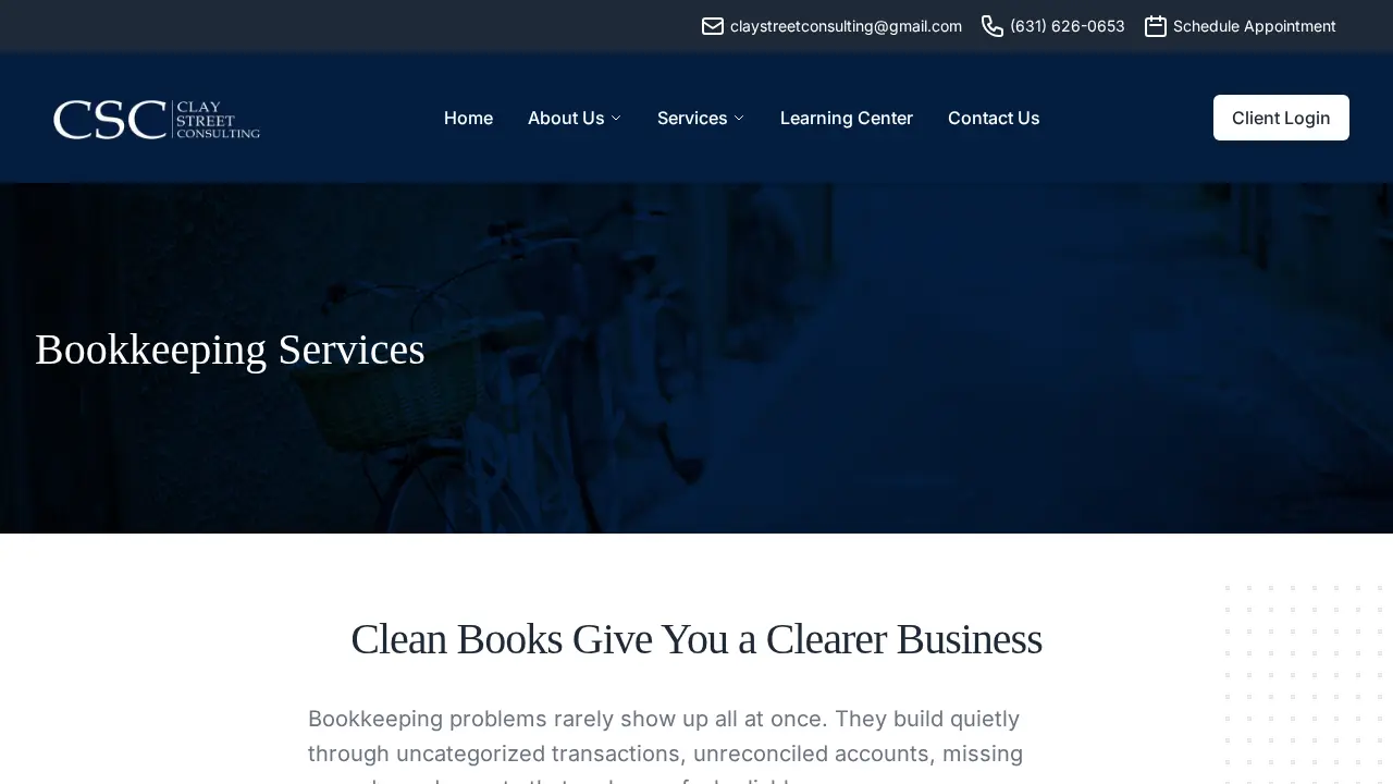 Clay Street Consulting, LLC page
