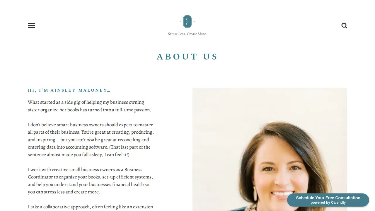 Cleanbooks for Creatives LLC page