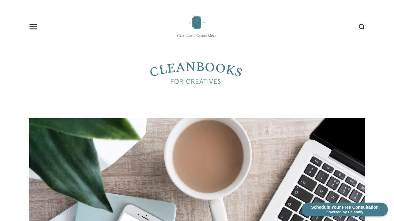 Cleanbooks for Creatives LLC page