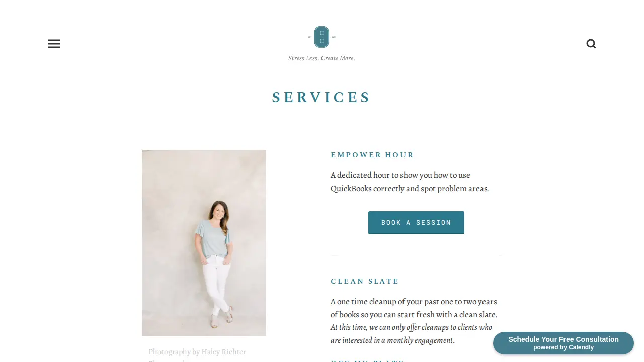 Cleanbooks for Creatives LLC page