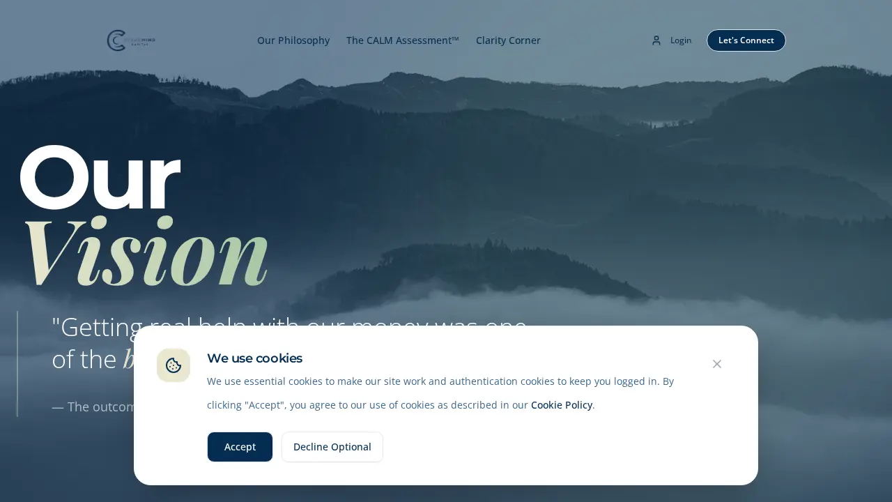 ClearMind Capital LLC page