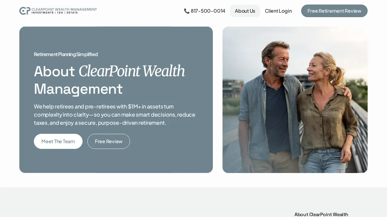 ClearPoint Wealth Management, Colleyville TX page