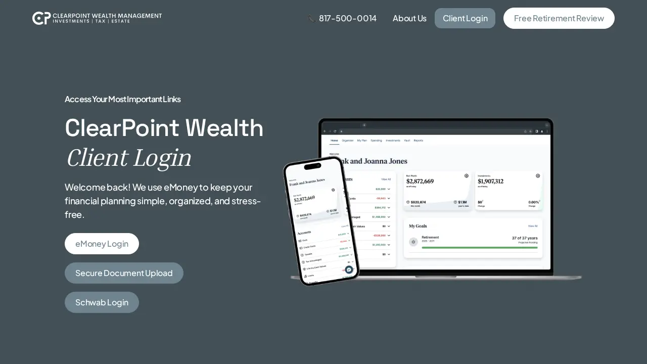 ClearPoint Wealth Management, Colleyville TX page