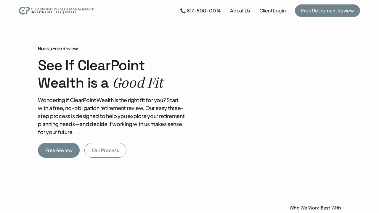 ClearPoint Wealth Management, Colleyville TX page