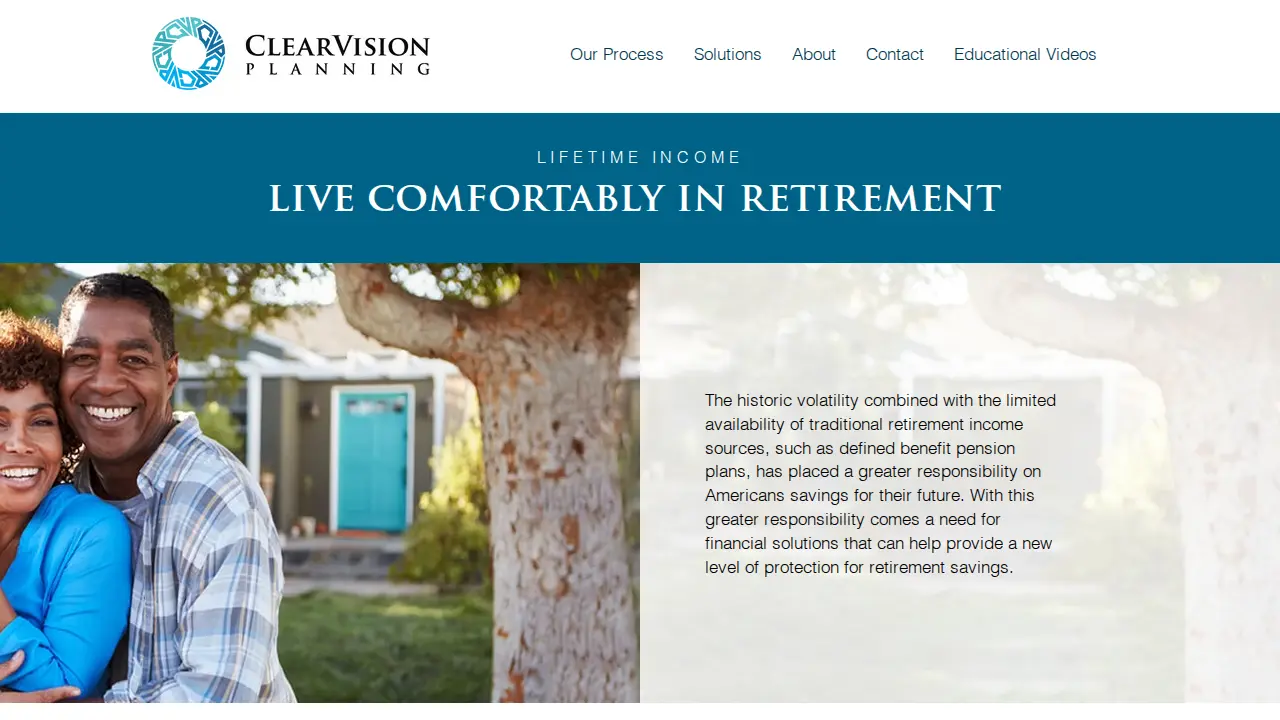 ClearVision Planning LLC page