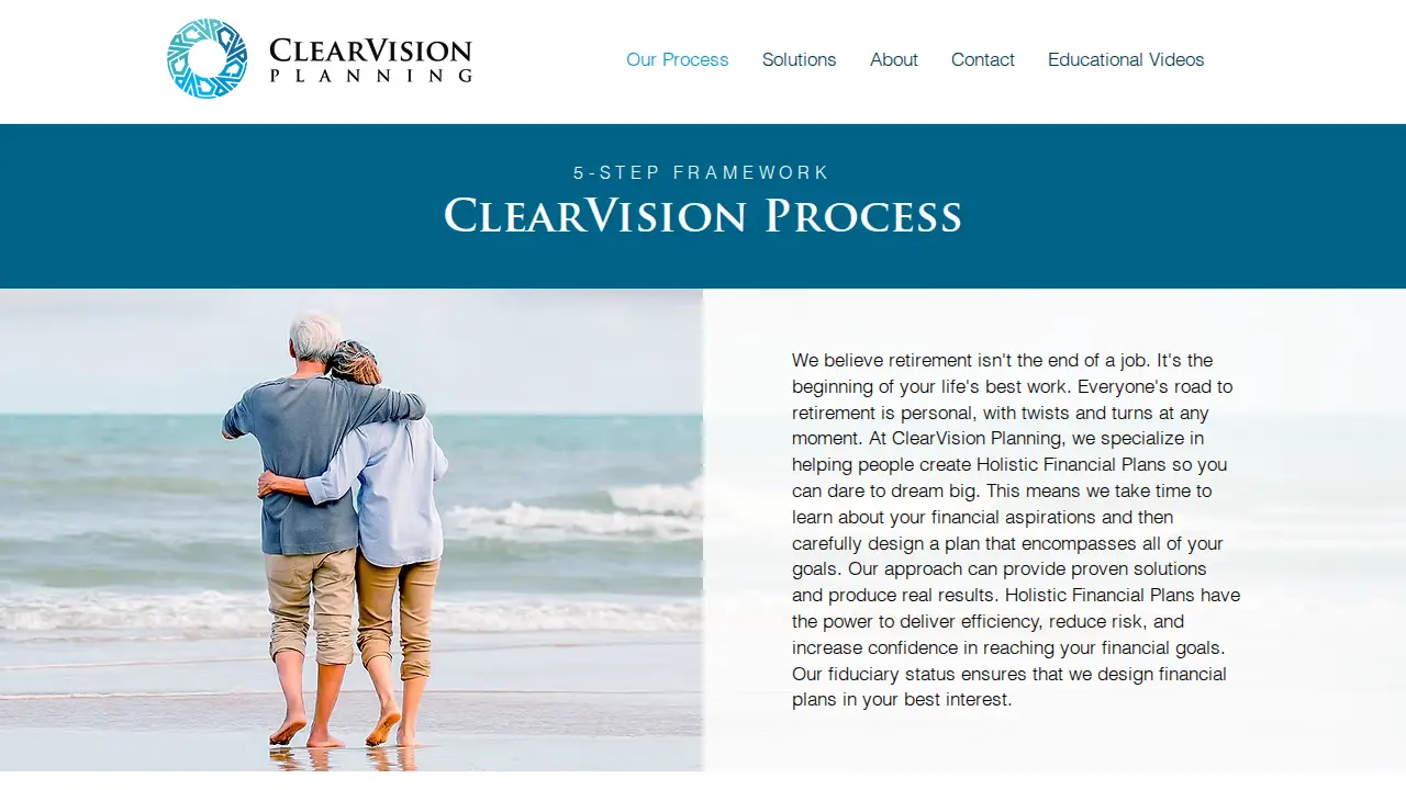 ClearVision Planning LLC page