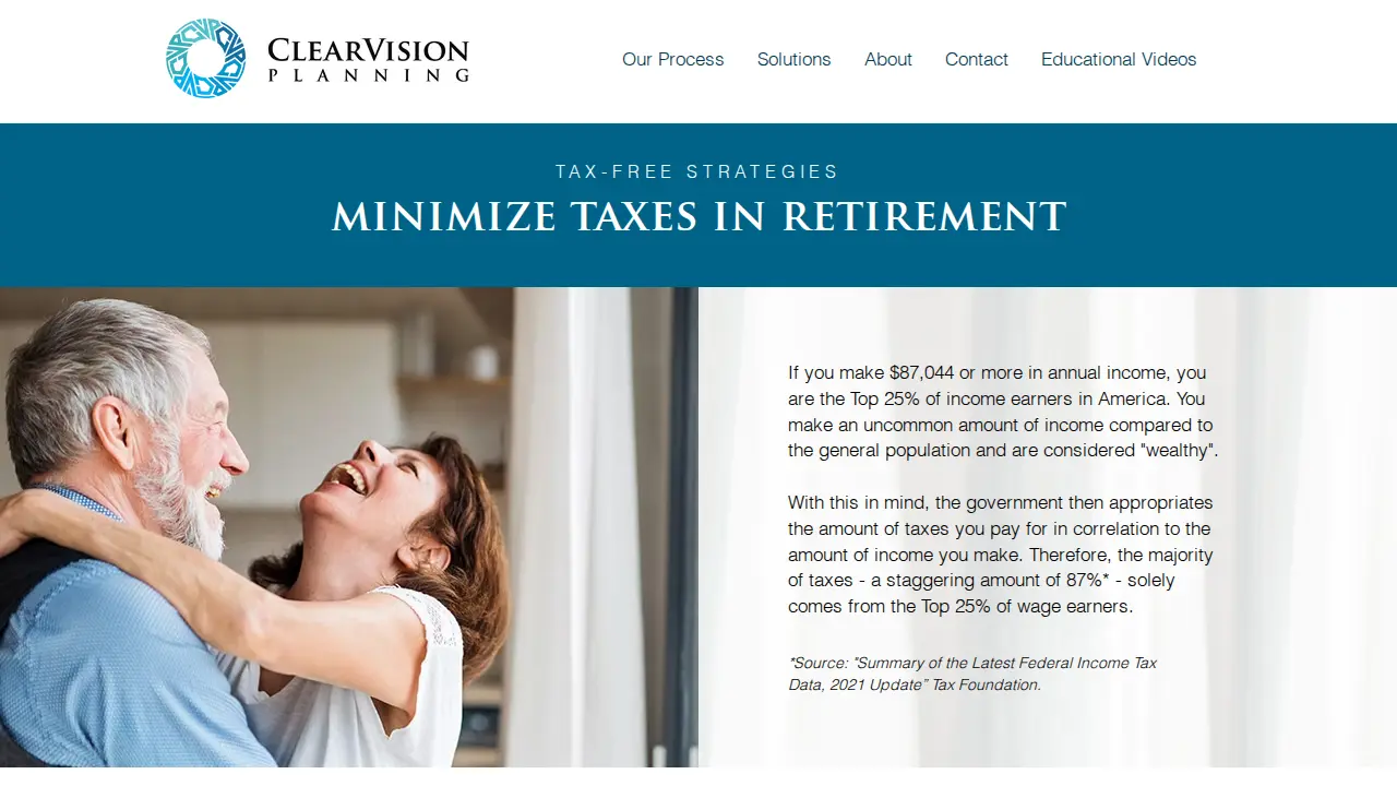 ClearVision Planning LLC page