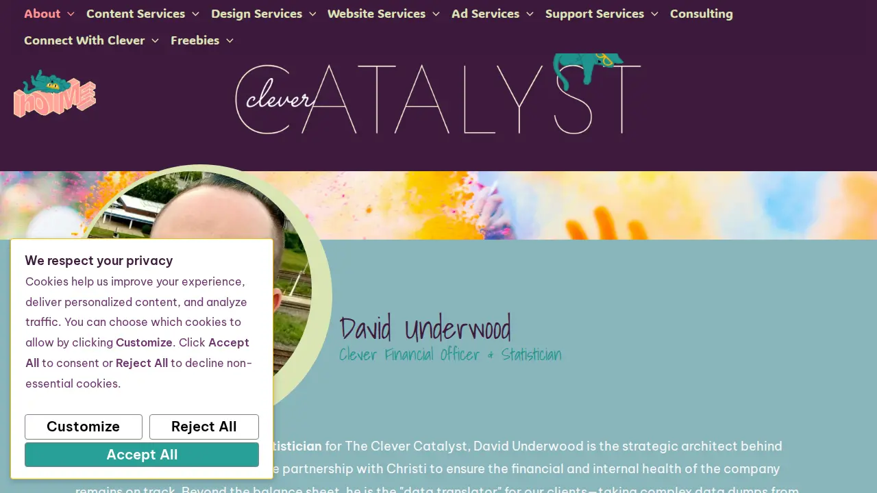 The Clever Catalyst, LLC page