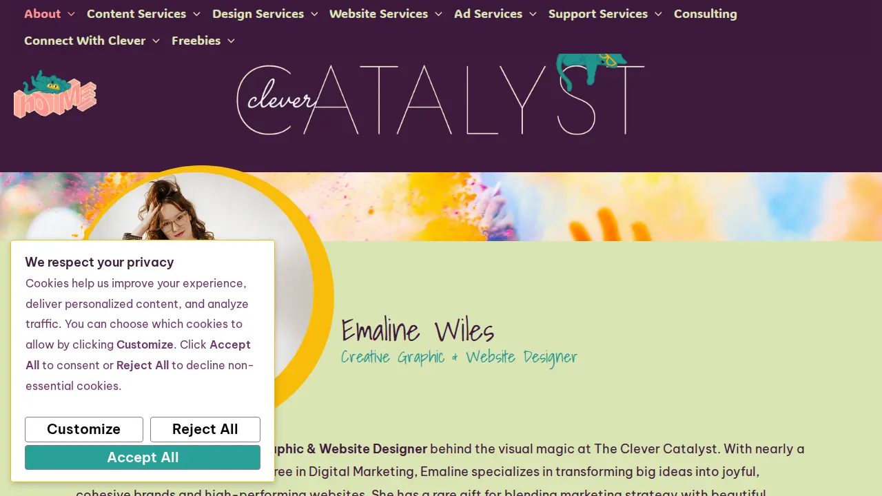 The Clever Catalyst, LLC page