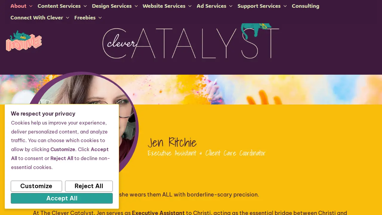 The Clever Catalyst, LLC page
