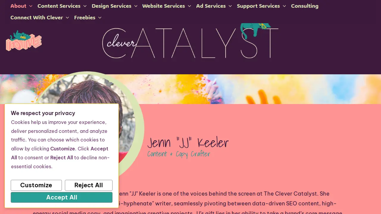 The Clever Catalyst, LLC page