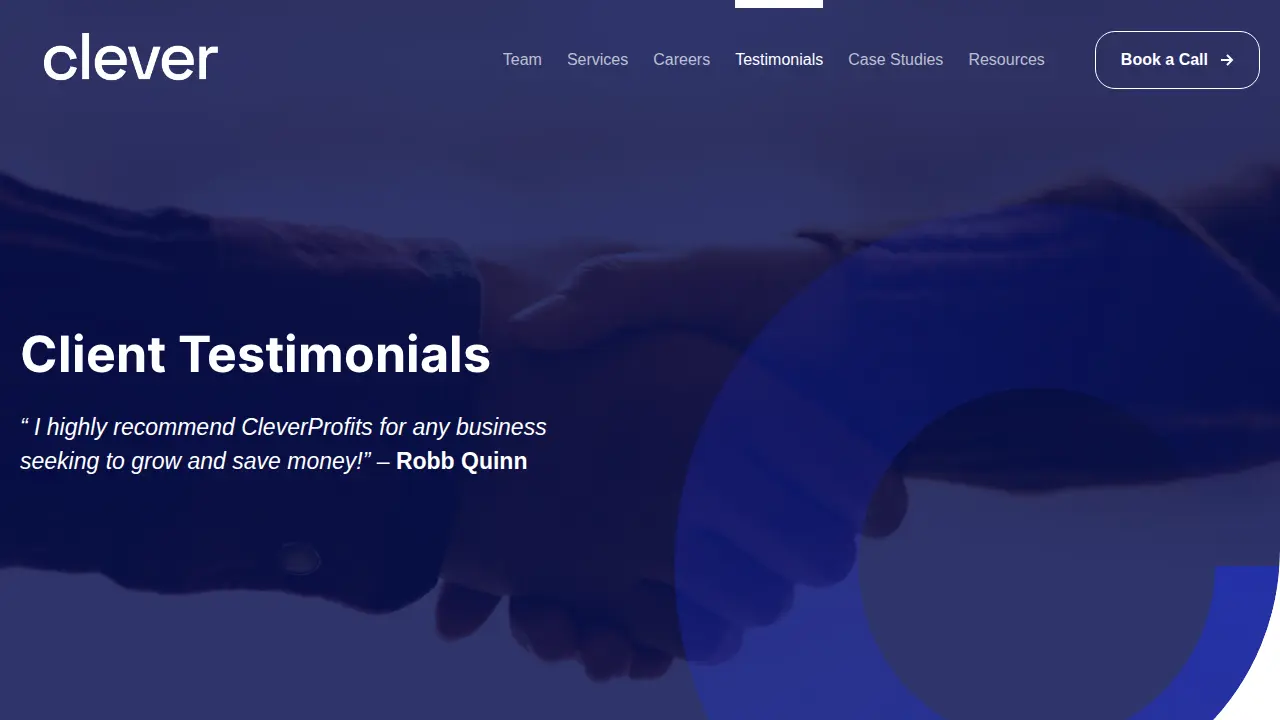 CleverProfits page