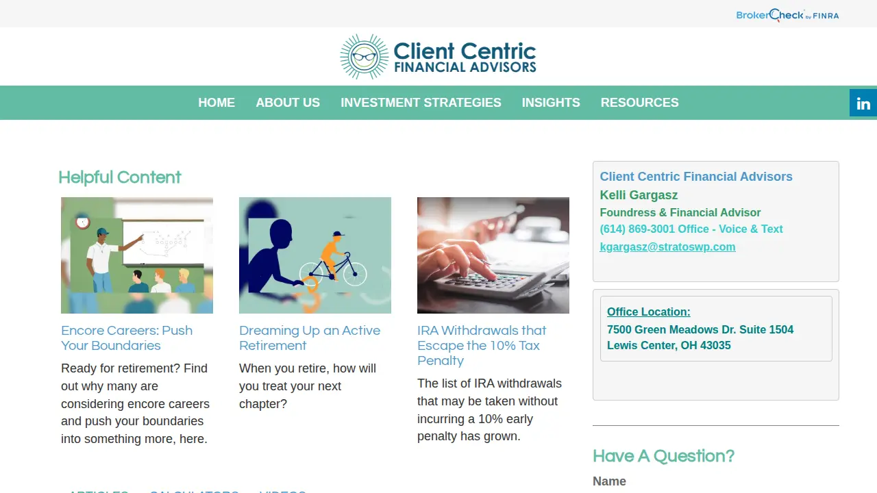 Client Centric Financial Advisors