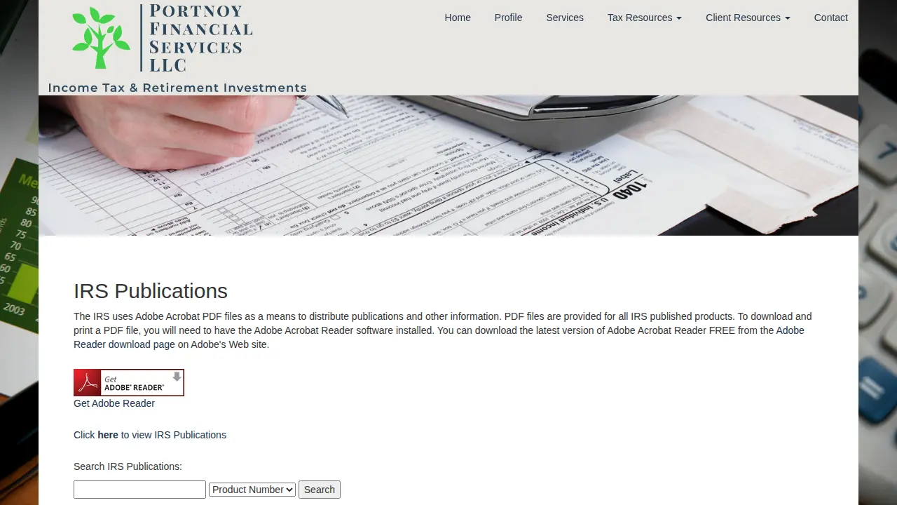Portnoy Group of Companies page