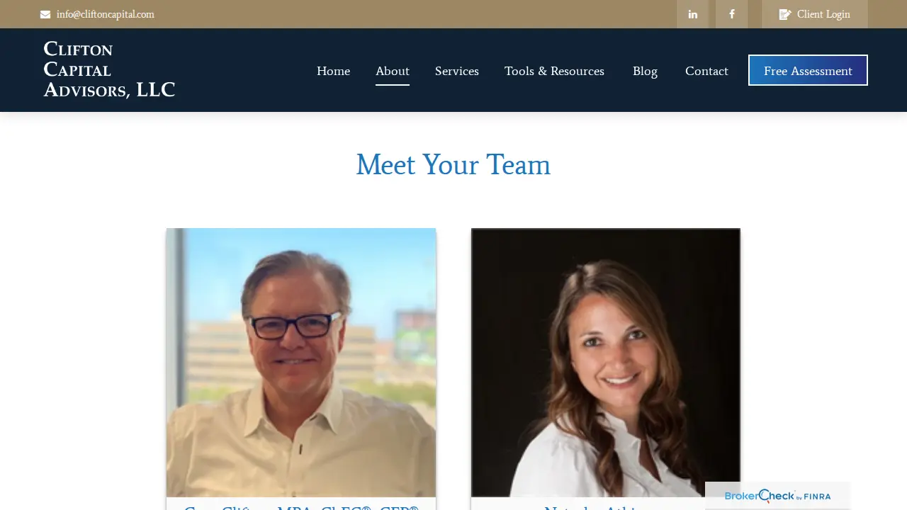 Clifton Capital Advisors, LLC page