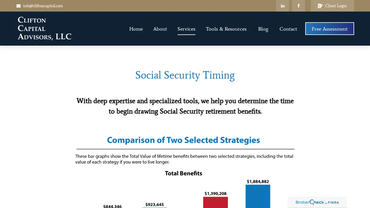 Clifton Capital Advisors, LLC page