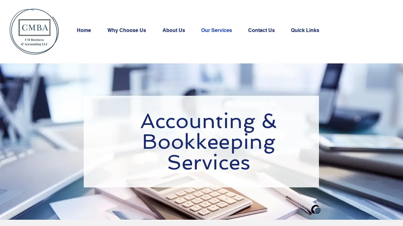 CM Business and Accounting Solutions, LLC page