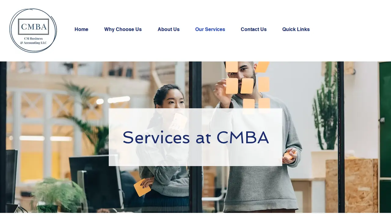 CM Business and Accounting Solutions, LLC page
