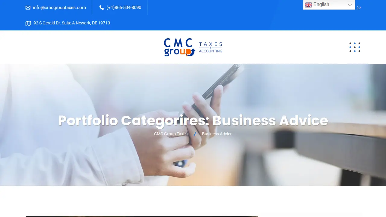 CMC Group Taxes, LLC page