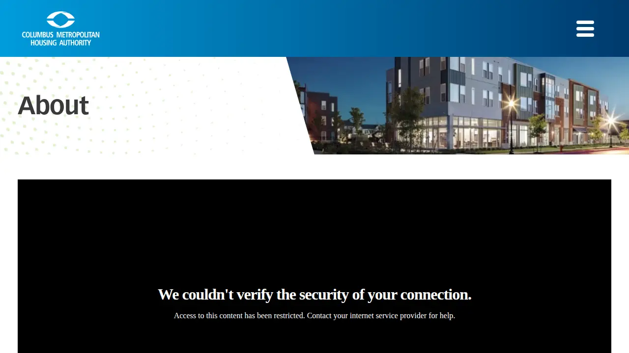 Columbus Metropolitan Housing Authority page