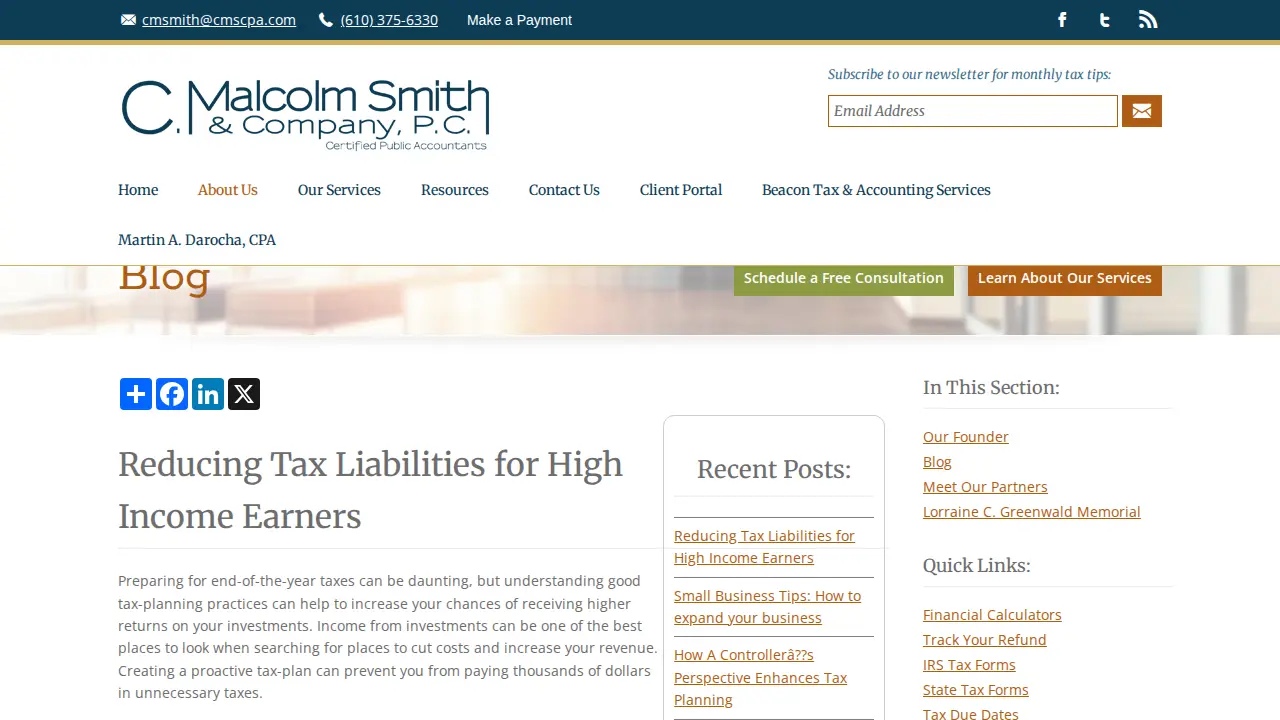 John S. Sardella, CPA page