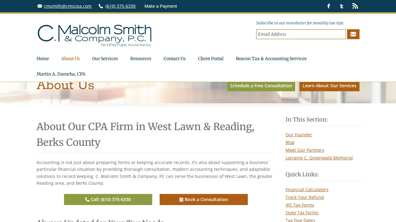 John S. Sardella, CPA page