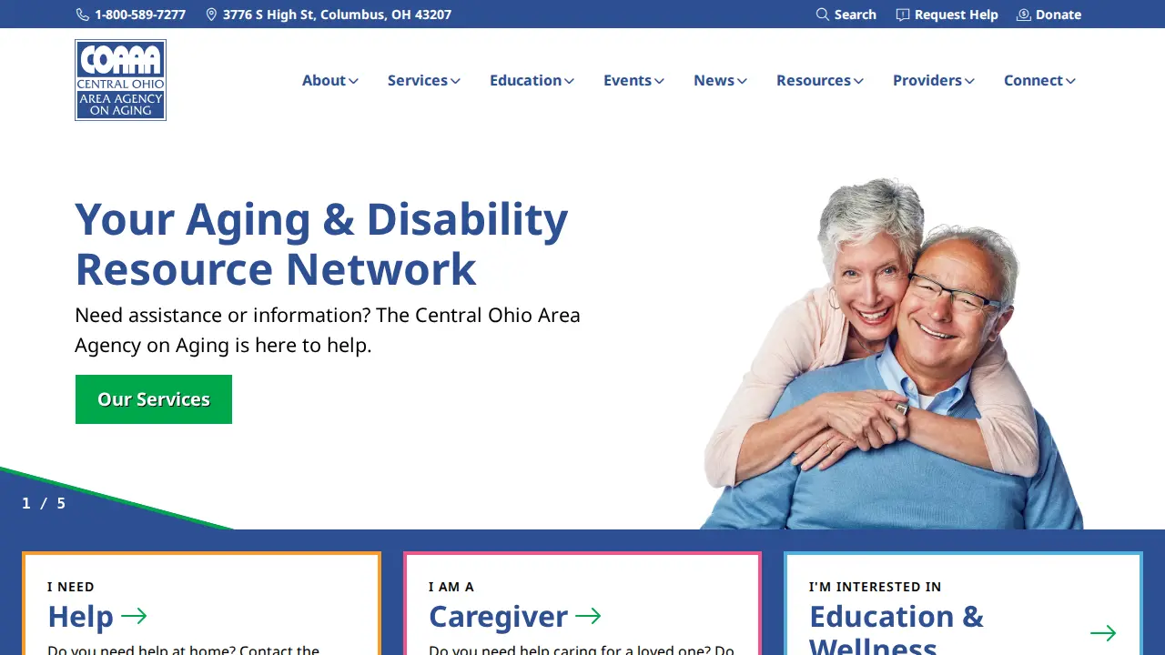 Central Ohio Area Agency on Aging website