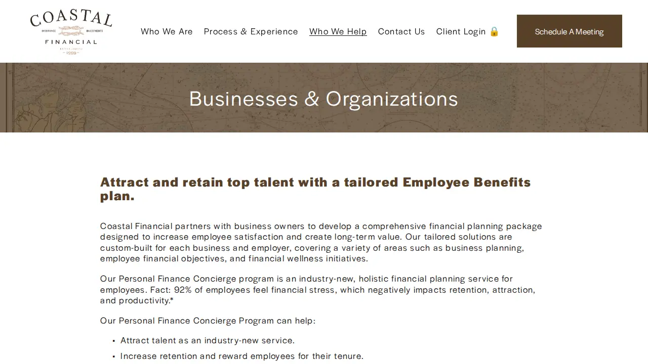 Coastal Financial page