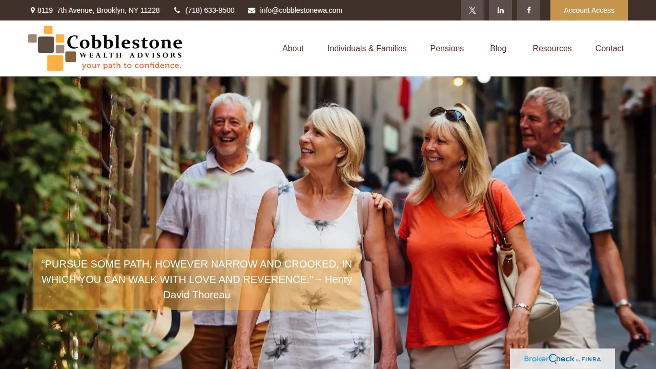Cobblestone Wealth Advisors