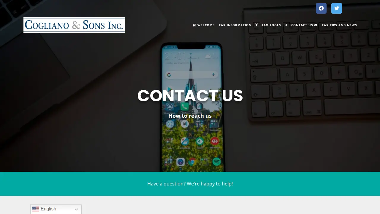 Cogliano and Sons page