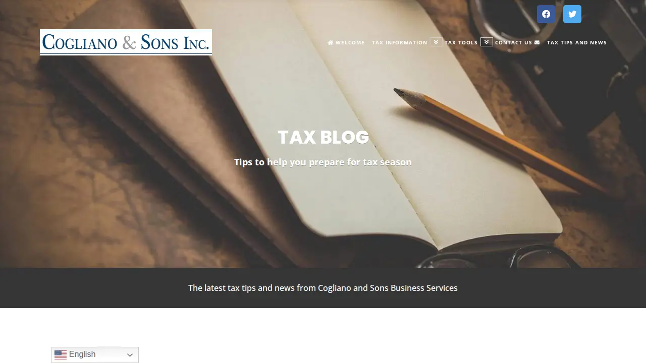 Cogliano and Sons page