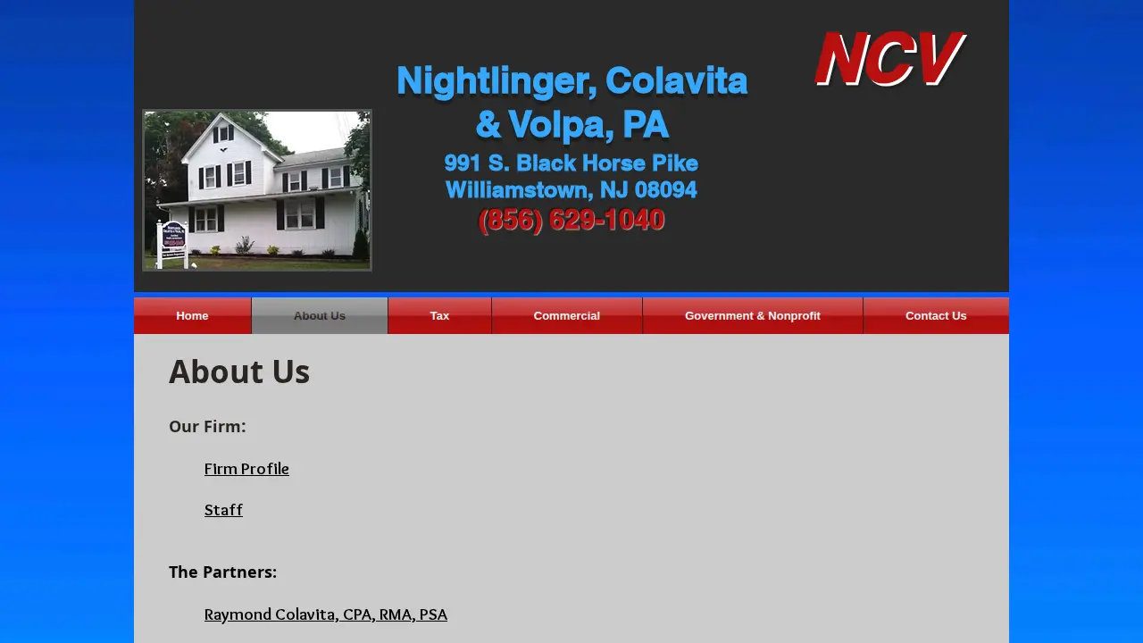 Nightlinger, Colavita & Volpa, P.A. page