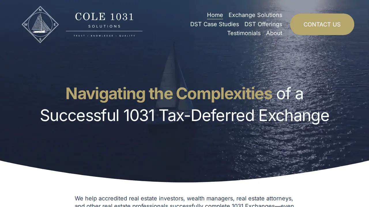 Cole 1031 Solutions