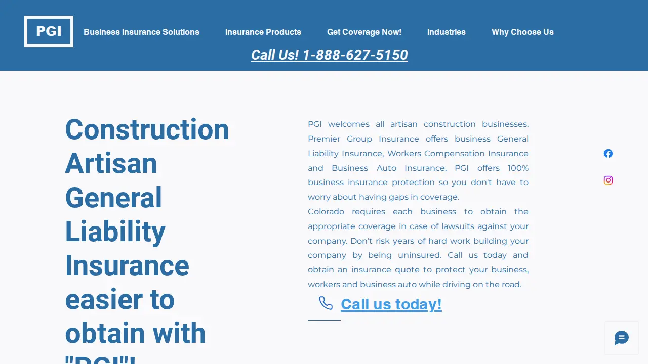 Premier Group Insurance Commerce City Colorado page